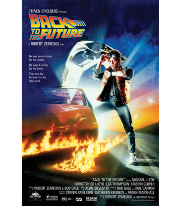 Back to The Future Movie Poster 24"x36"
