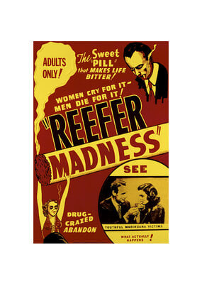 Reefer Madness Poster 24"x36"