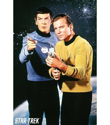 Star Trek - Kirk and Spock Poster 24" x 36"