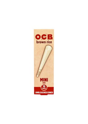 OCB Brown Rice Mini Cones 10 Pack