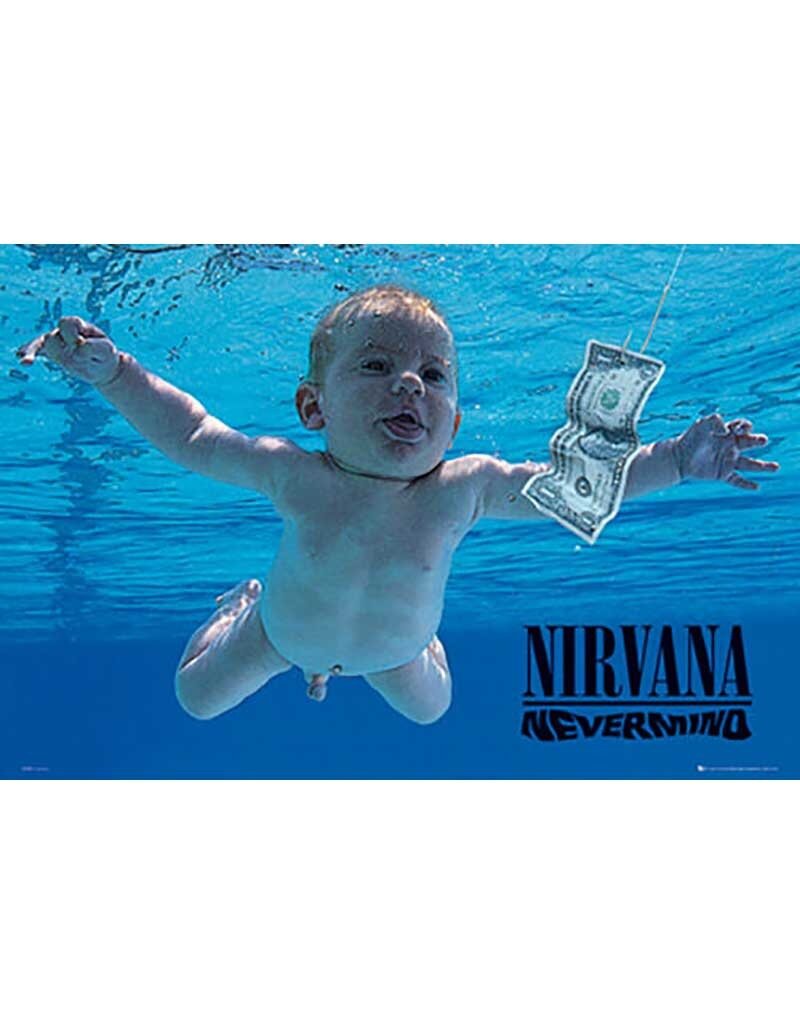 Nirvana - Nevermind Poster 36"x24"