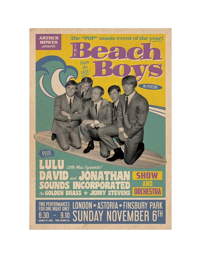 Beach Boys - In Person Poster 24"x36"