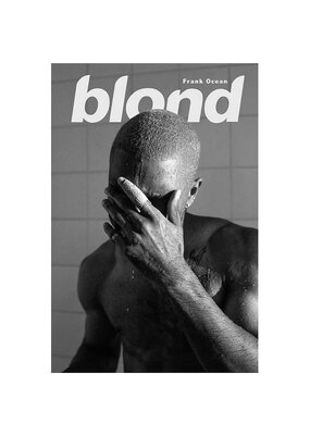 Frank Ocean - Blond Black & White Poster 24"x36"
