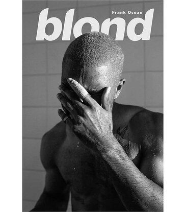 Frank Ocean - Blond Black & White Poster 24"x36"