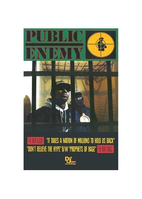 Public Enemy - It Takes A Nation of Millions Poster 24"x36"