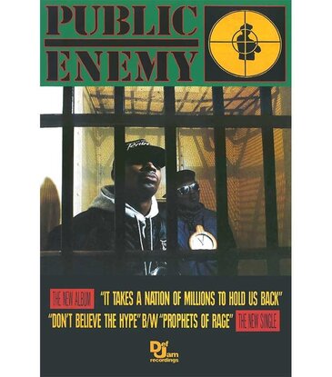 Public Enemy - It Takes A Nation of Millions Poster 24"x36"