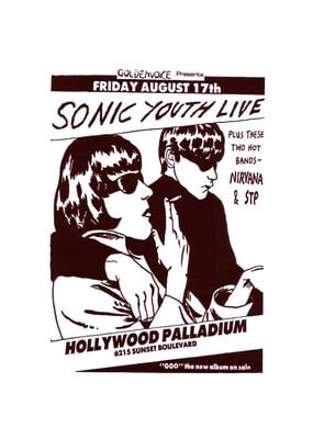 Sonic Youth - Live Poster 24"x36"
