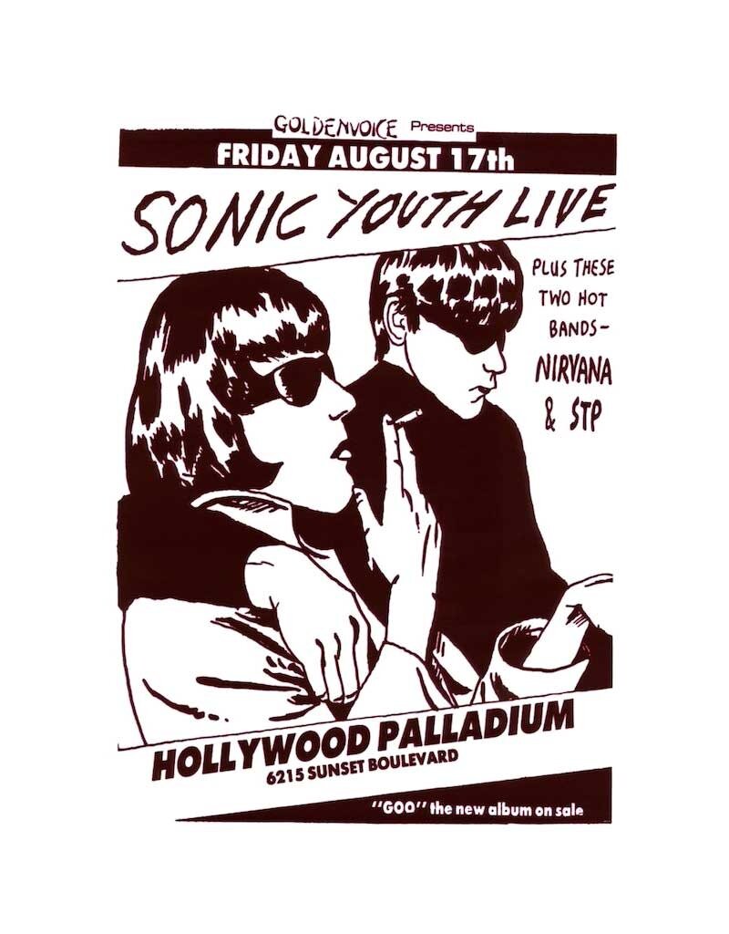 Sonic Youth - Live Poster 24"x36"