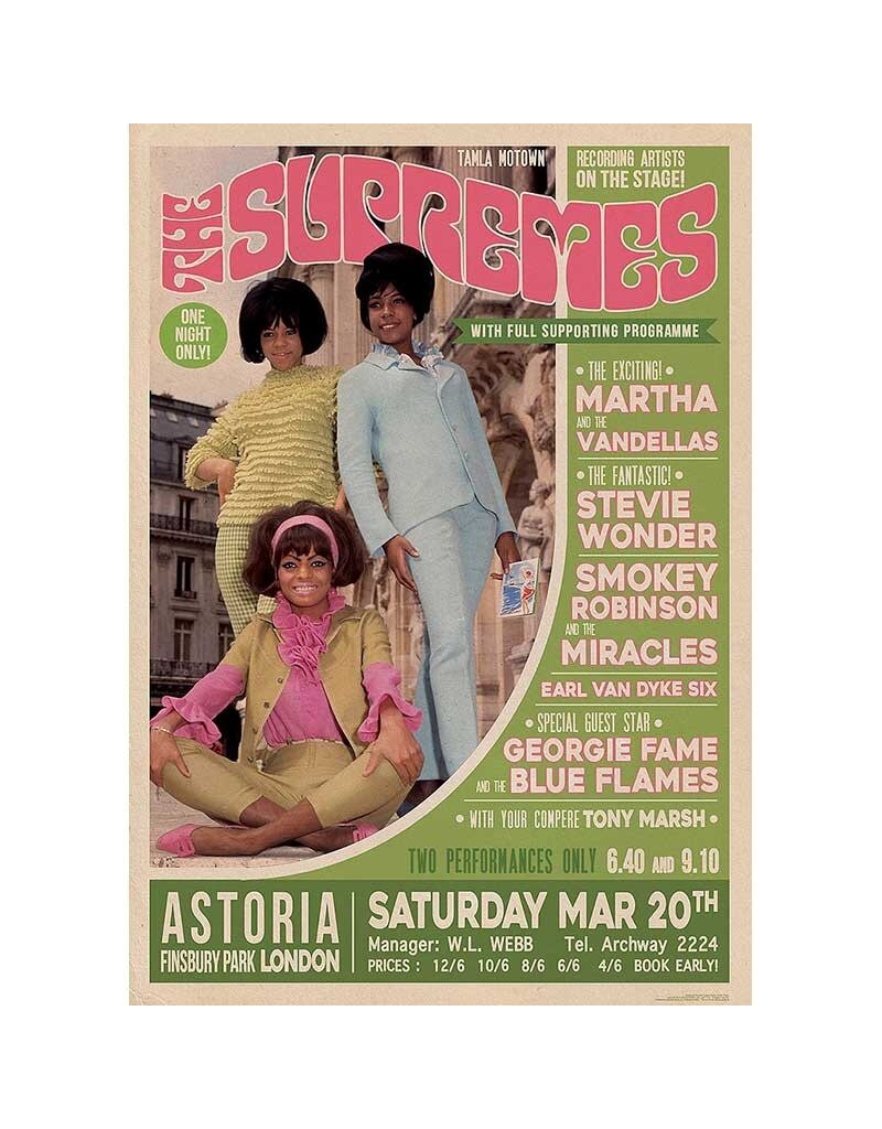The Supremes Poster 24"x36"
