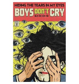 The Cure - Comic Boys Don't Cry Poster 24" x 36"