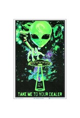 Take Me to Your Dealer Blacklight Poster 23"x35"