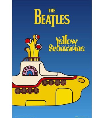 The Beatles - Yellow Submarine Cover Poster 24"x36"