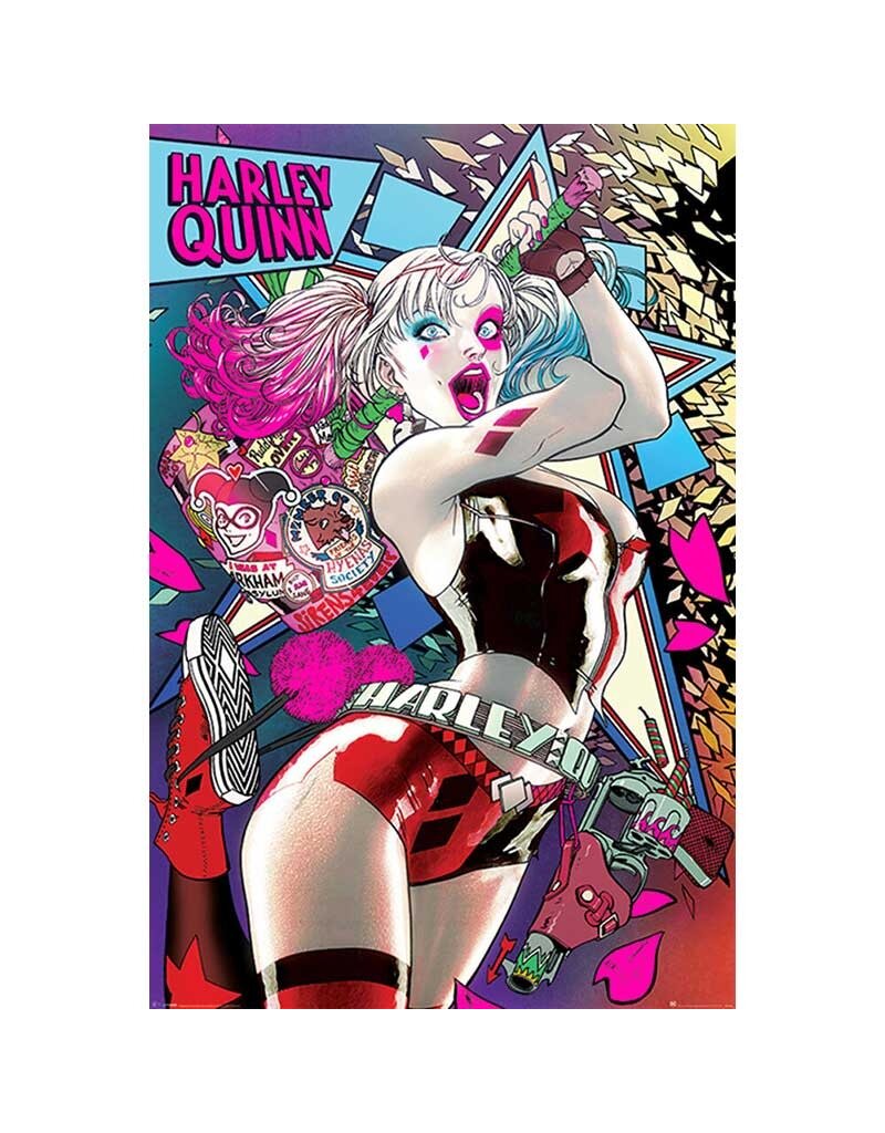Batman - Harley Quinn Neon Poster 24"x36"