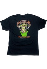 Mushroom Hand Of Peace Ultra Cotton T-Shirt Black