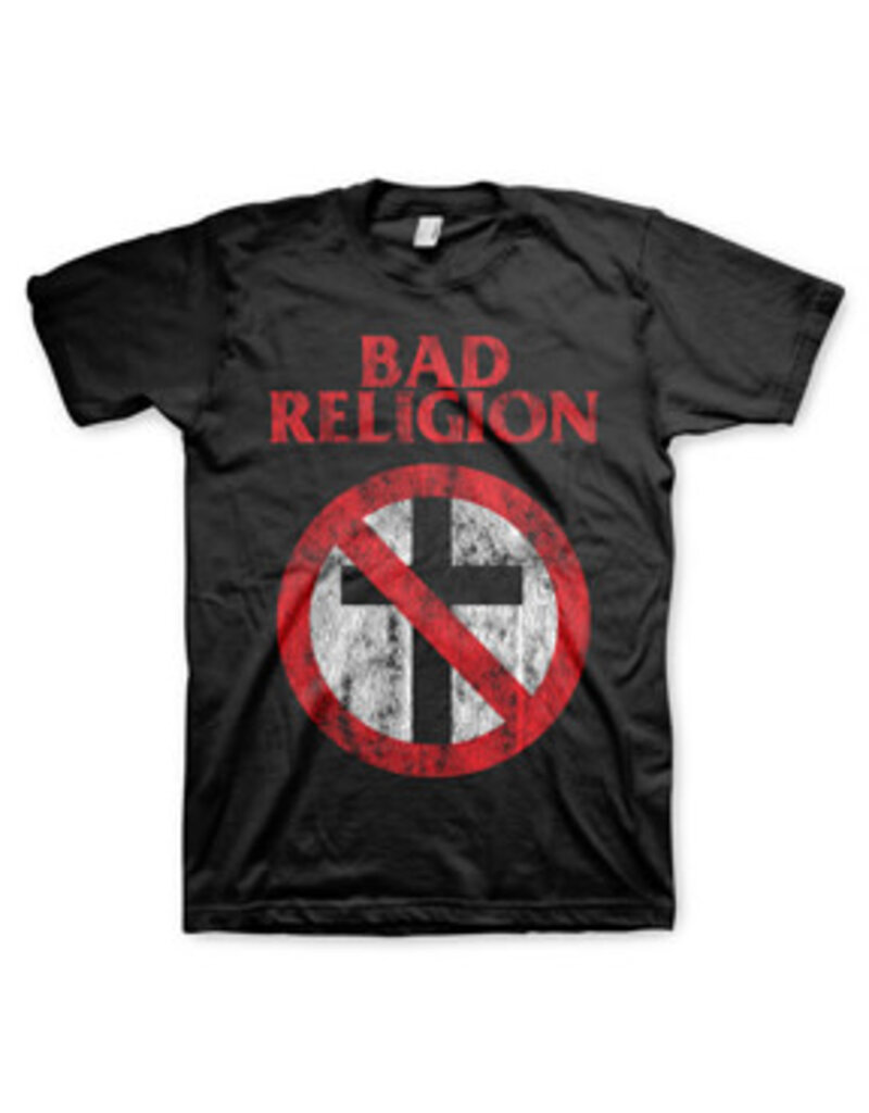 Bad Religion -Distressed Crossburster  T-Shirt
