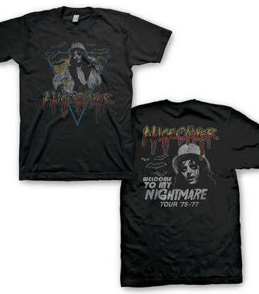 Alice Cooper - Triangle Bats T-Shirt