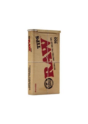 RAW Pre-Rolled Tips Tin 100ct