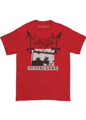 Mayhem - Deathcrush Red T-shirt