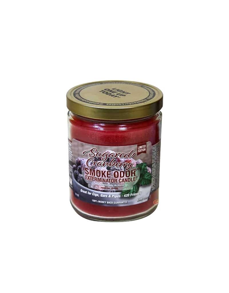 Smoke Odor Sugared Cranberries Candle