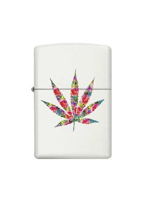 Floral Weed - Zippo Lighter
