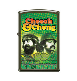 Cheech & Chong Reflection Green - Zippo Lighter