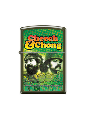Cheech & Chong Reflection Green - Zippo Lighter
