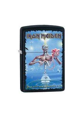 Iron Maiden Seventh Son - Black Matte - Zippo Lighter