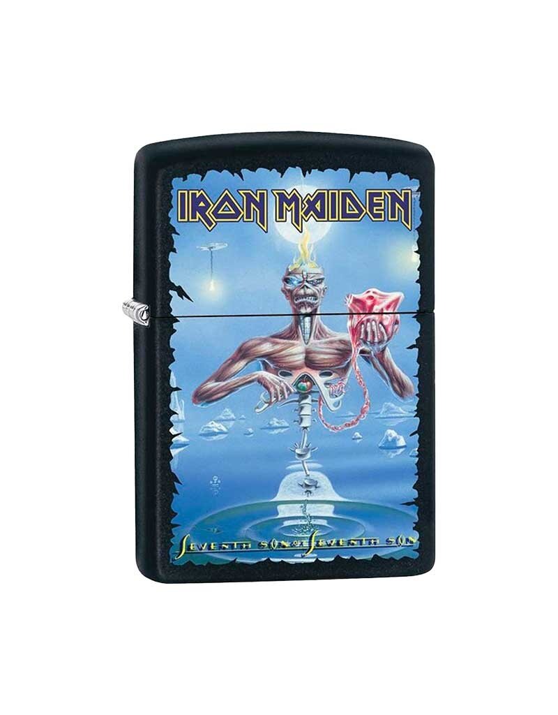 Iron Maiden Seventh Son - Black Matte - Zippo Lighter