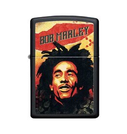Bob Marley - Dreads Black Matte - Zippo Lighter