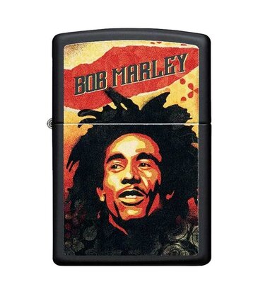 Zippo Bob Marley - Dreads Black Matte - Zippo Lighter
