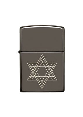 Star of David Design - Zippo Lighter