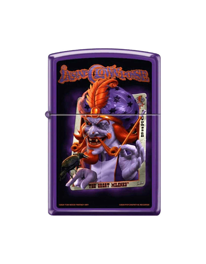 ICP The Great Milenko Purple Matte - Zippo Lighter