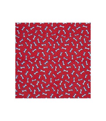 The Bandana Company Red Dog Bone Bandana