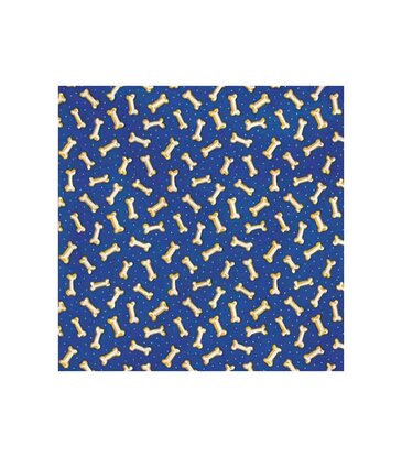 The Bandana Company Blue Dog Bone Bandana