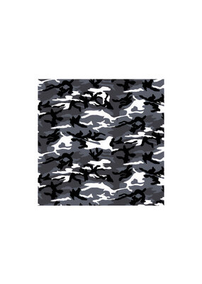 Camo Black / Grey Bandana