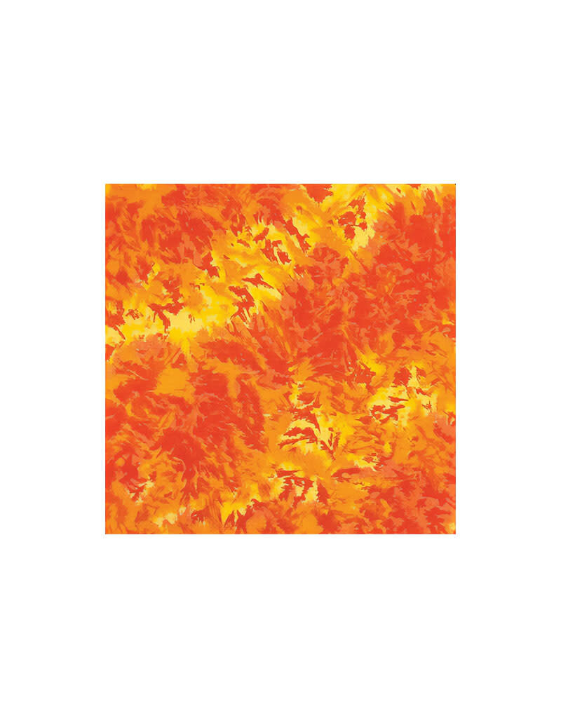 Tie Dye Orange / Yellow Bandana