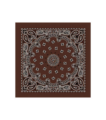 The Bandana Company Paisley Cocoa Bandana