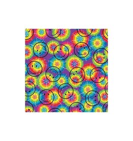 Retro Smiley Tie Dye Bandana