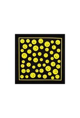 Retro Smiley Face Black Bandana