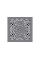 Paisley Charcoal Bandana