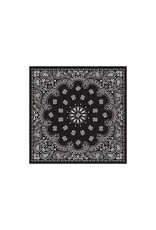 Paisley Black Bandana