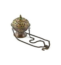 Tibetan Antique Hanging Censer Burner