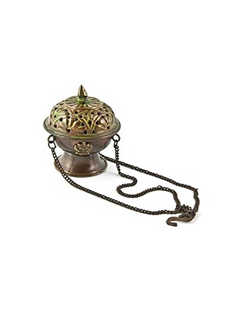 Tibetan Antique Hanging Censer Burner