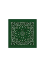 Paisley Hunter Green Bandana
