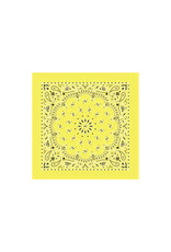 Paisley Yellow Bandana