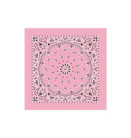 Paisley Light Pink Bandana