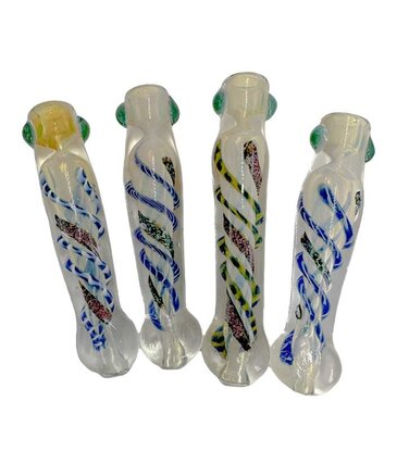 3.5" Dicro Flat Mouth Glass Bat