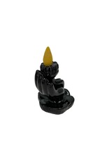 Hand Lotus Flower Ceramic Backflow Incense Burner