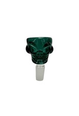 14mm Male Skull Face Water Pipe Bowl