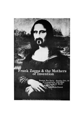 Frank Zappa - Mona Lisa Poster 24"x36"